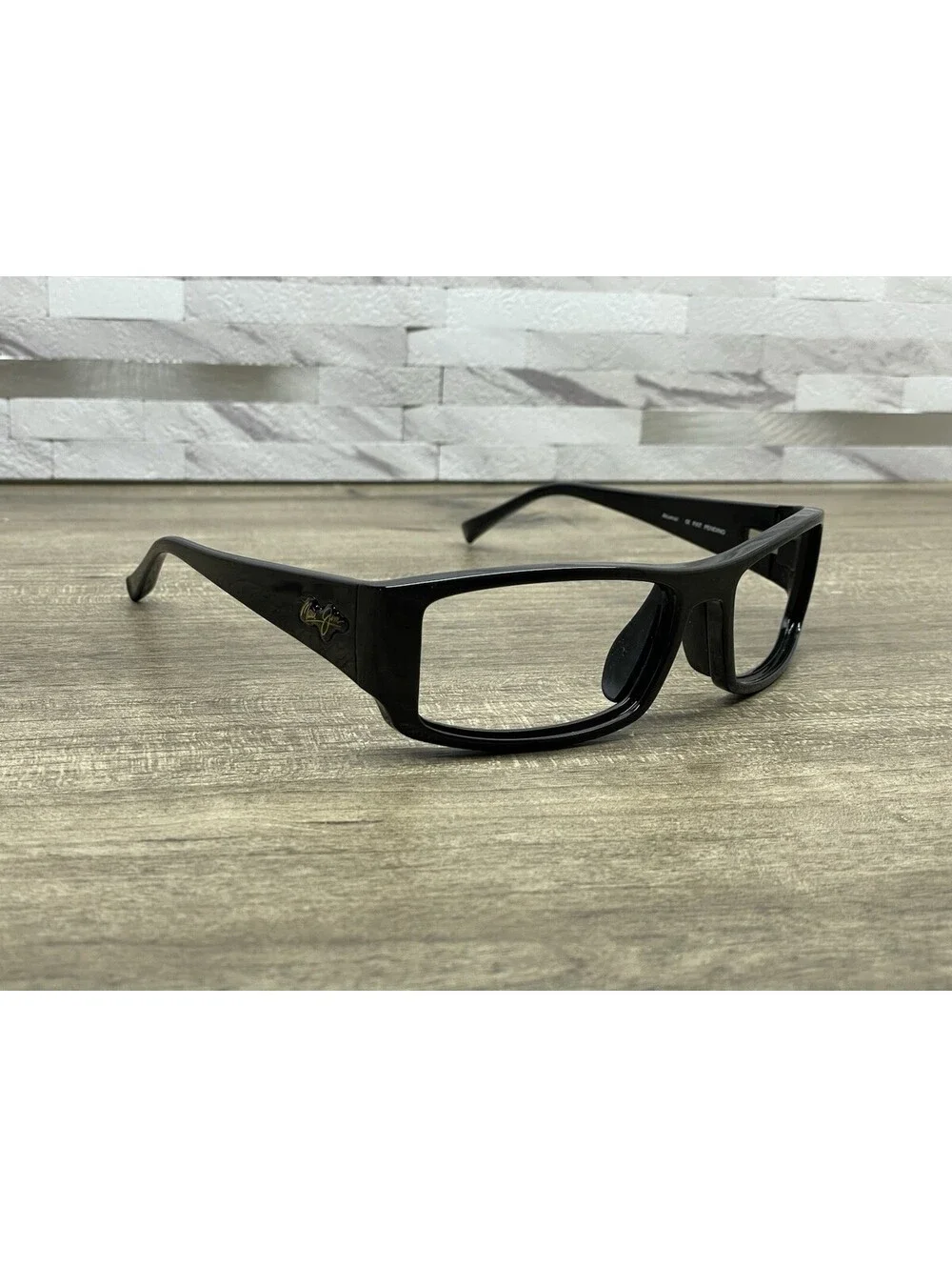 Maui Jim Akamai MJ212-02 Sunglasses Gloss Black -Japan 58[]18-135 *FRAMES ONLY